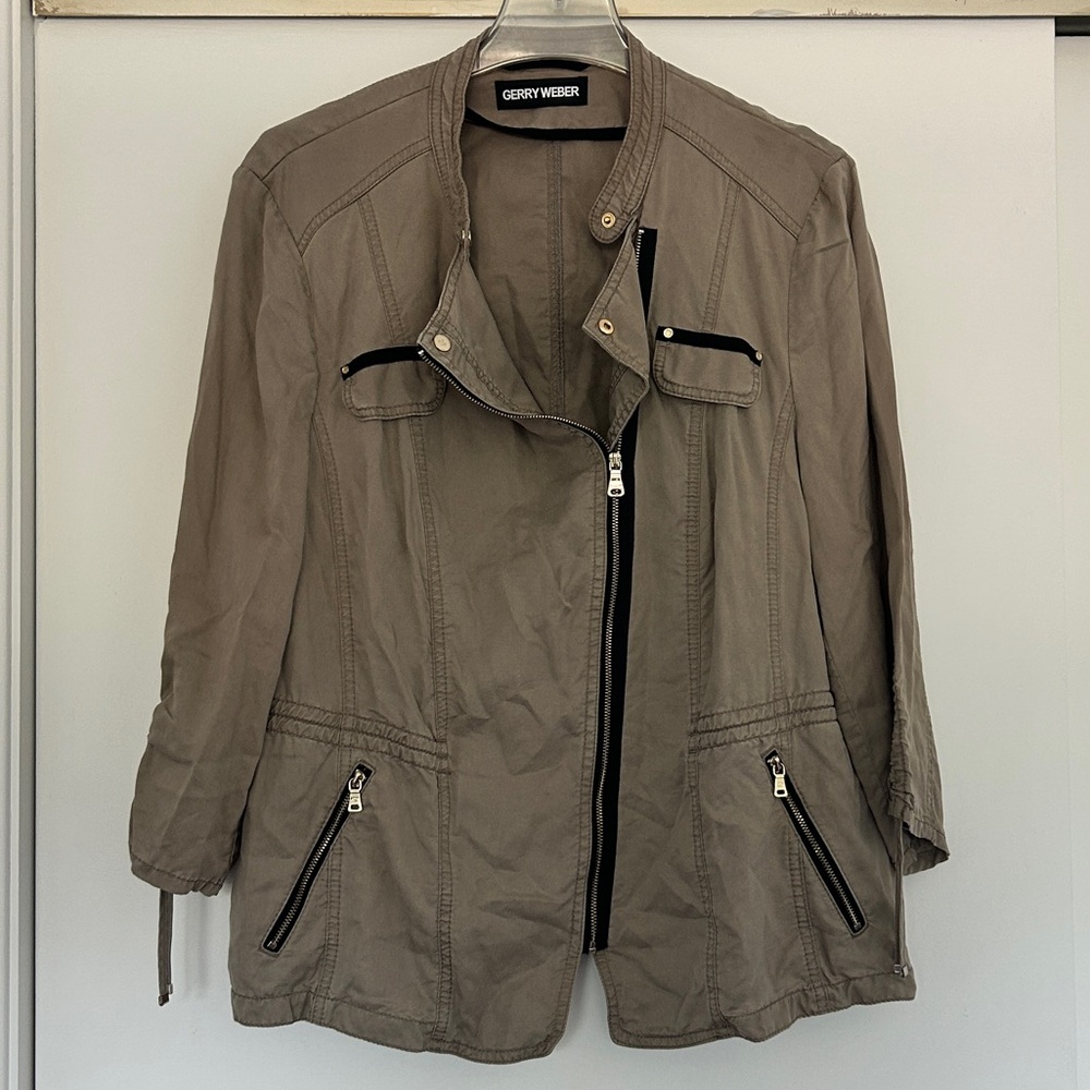 Gerry Weber Utility Jacket with Collared Neckline
